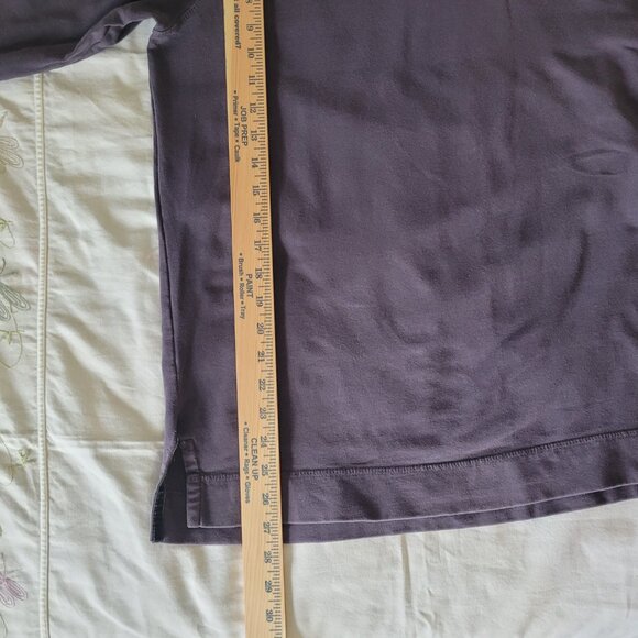 Purple Velvet Collared Shirt Territory Ahead Womens Size XL - Picture 11 of 13